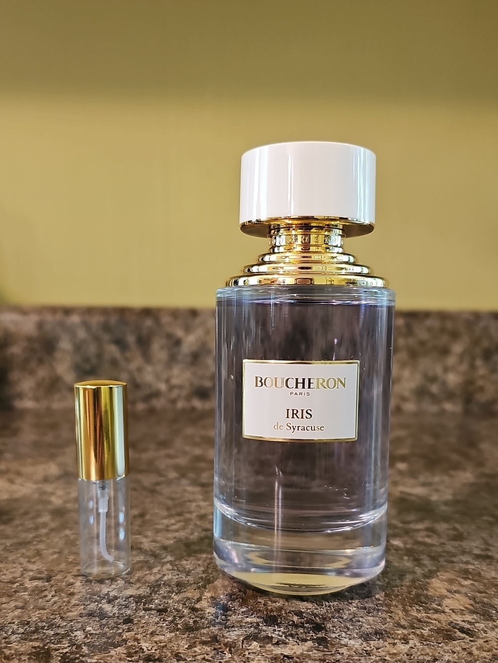5 ML Sample IRIS DE SYRACUSE Boucheron EDP Perfume Travel Spray